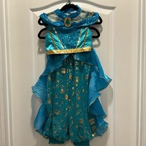 Disney Jasmine Princess Outfit, Worn Once, Like New, Size 4